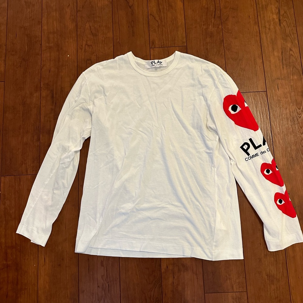 Comme des Garcons PLAY Multi heart Long sleeve